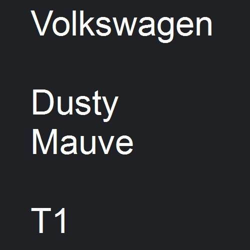 Volkswagen, Dusty Mauve, T1.